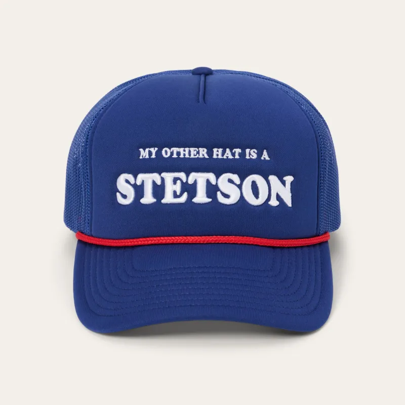 My Other Hat Is A Stetson Trucker Cap sold by Stetson