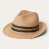 Triad Straw Fedora sold by Stetson