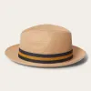 Triad Straw Fedora sold by Stetson