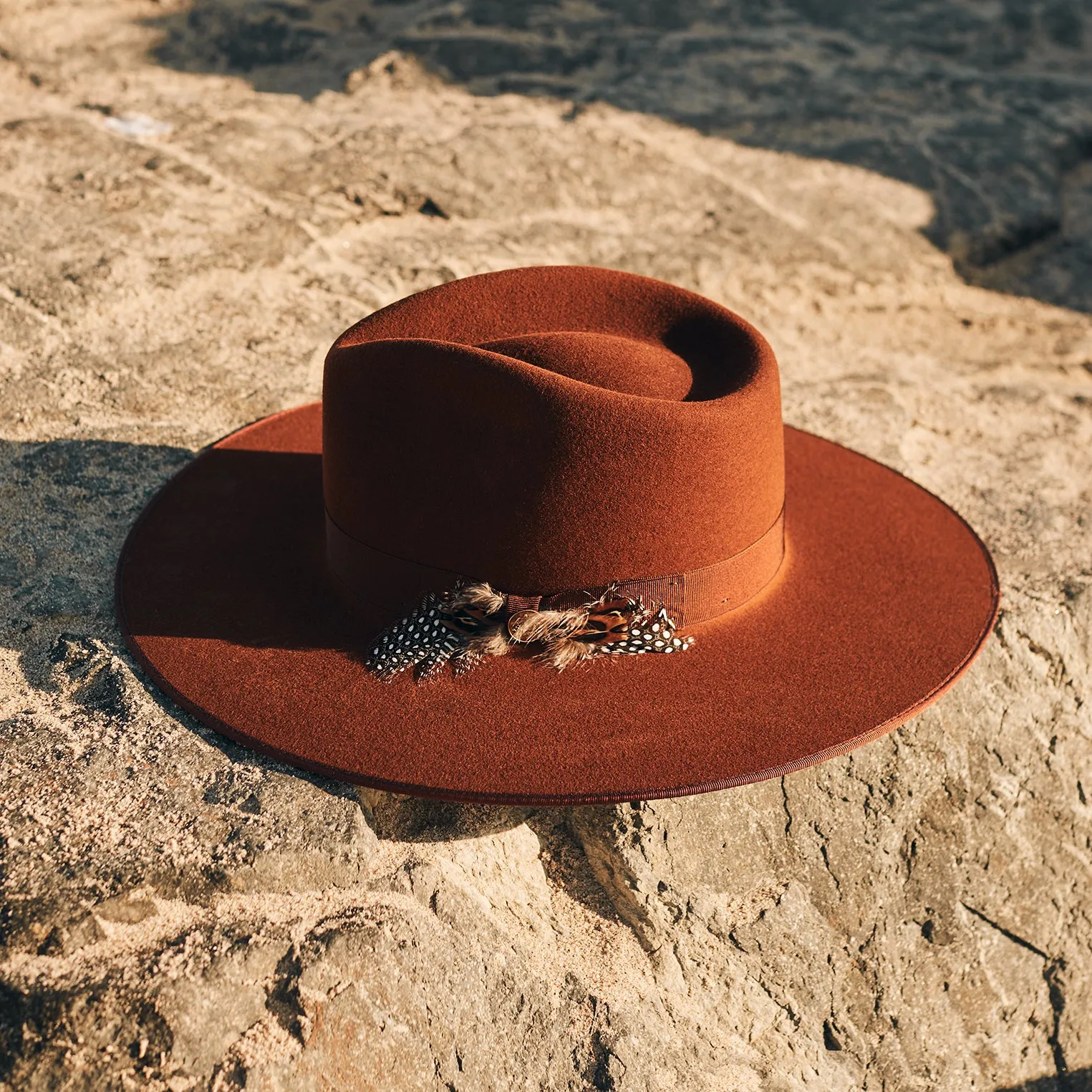 Midtown Wide Flat Brim Hat sold by Stetson product image thumbnail 4