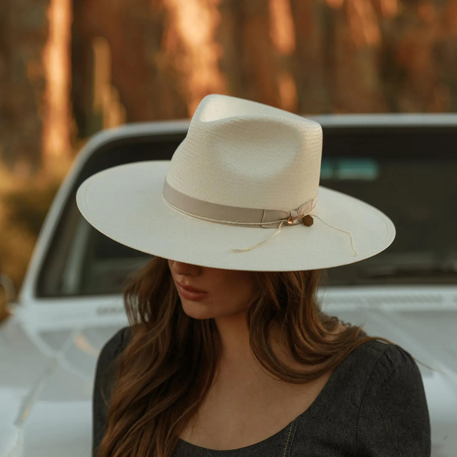 JW Marshall Straw Flat Brim Hat sold by Stetson product image thumbnail 2
