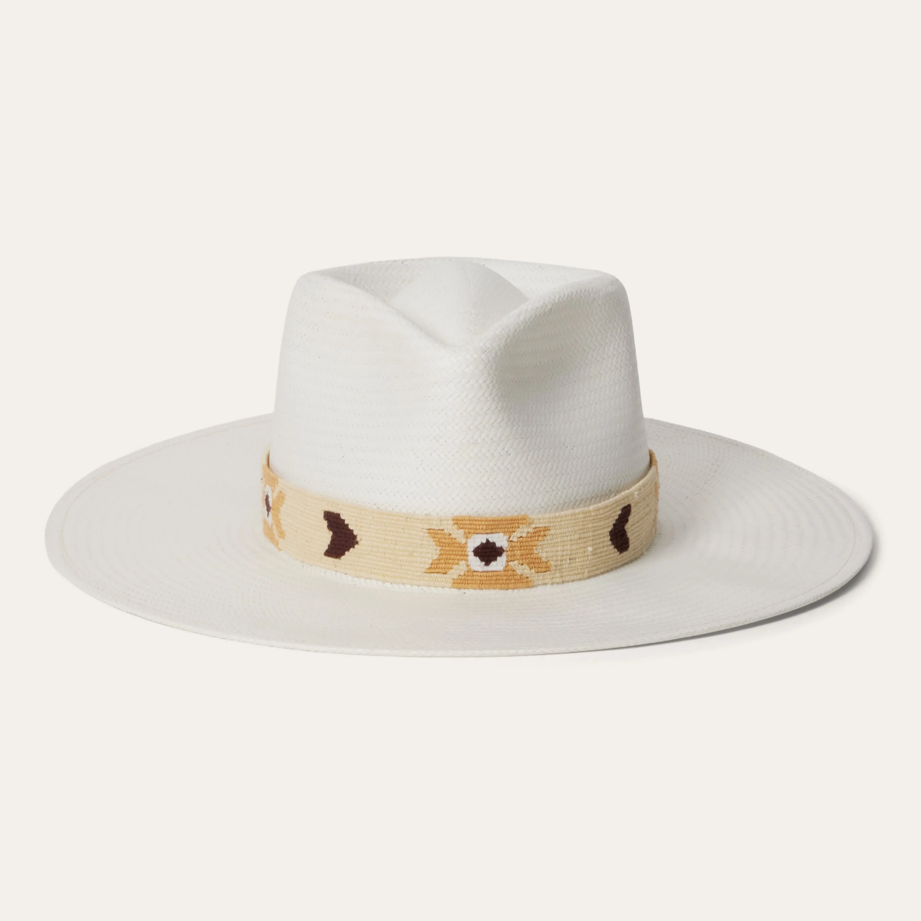 Sol Straw Fedora sold by Stetson
