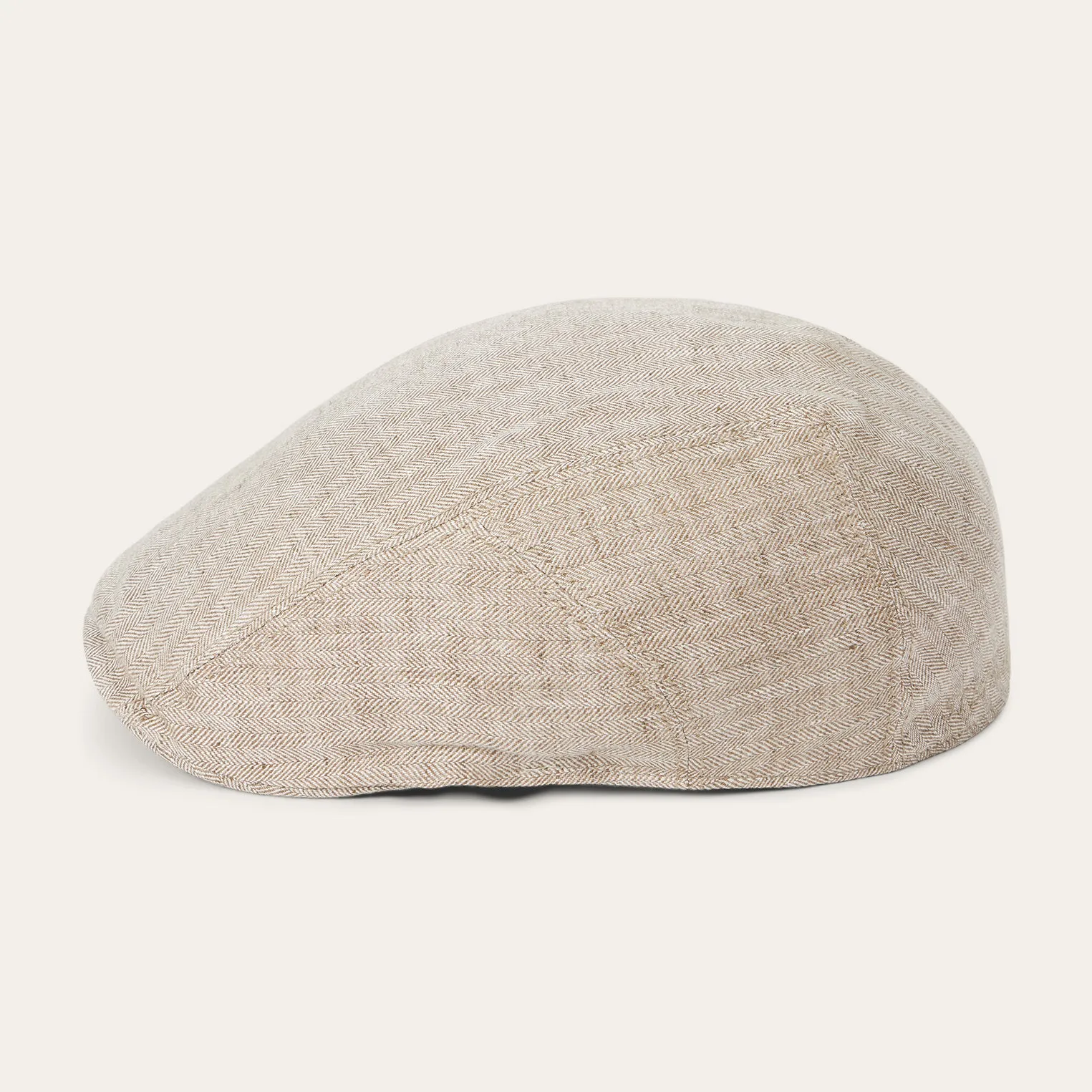 Herringbone Linen Ivy Cap sold by Stetson product image thumbnail 3
