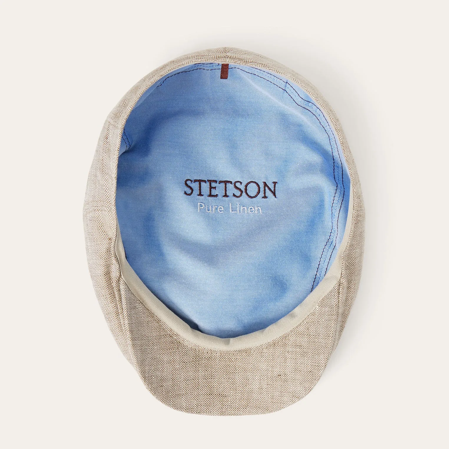 Herringbone Linen Ivy Cap sold by Stetson product image thumbnail 5