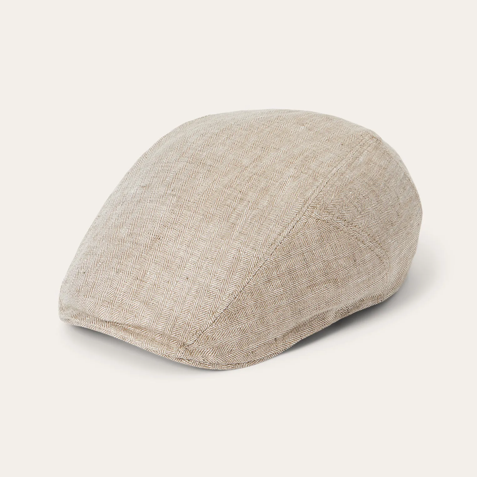 Herringbone Linen Ivy Cap sold by Stetson product image thumbnail 2