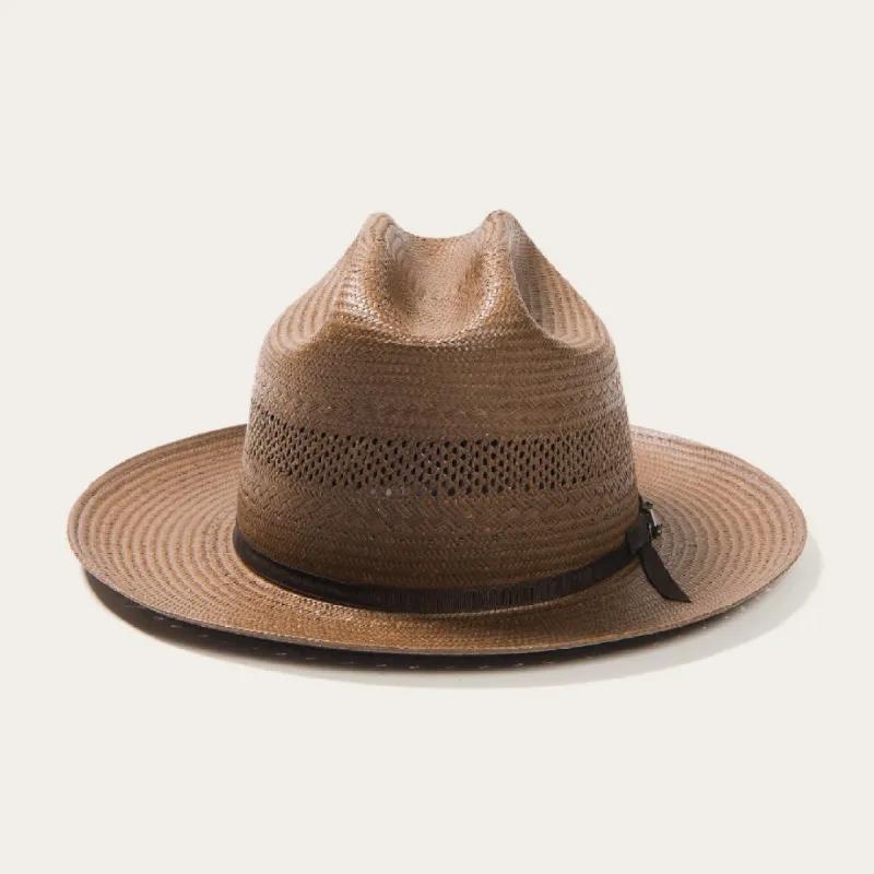 Open Road Vented Straw Cowboy Hat sold by Stetson