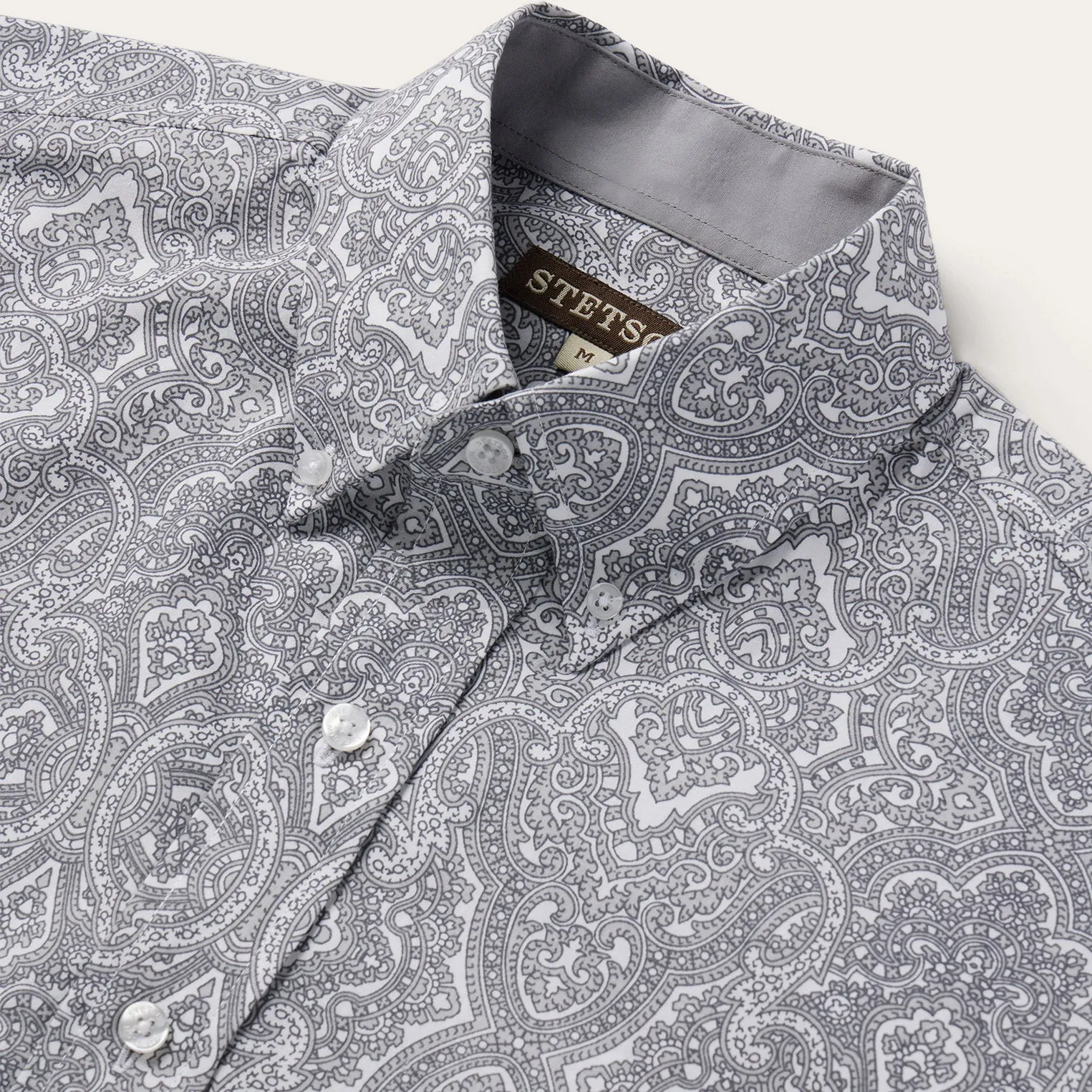 Highland Paisley Button-Front Shirt sold by Stetson product image thumbnail 3
