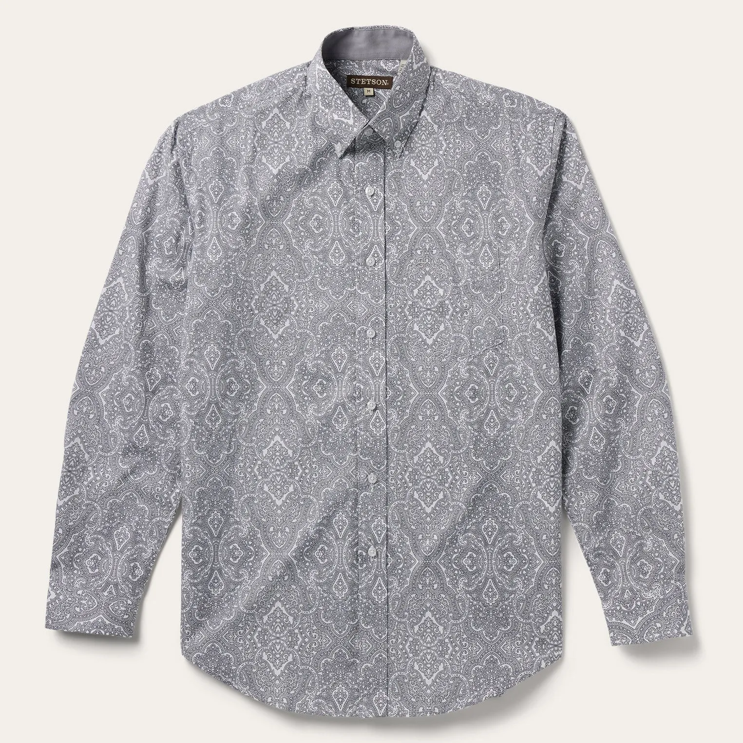 Highland Paisley Button-Front Shirt sold by Stetson