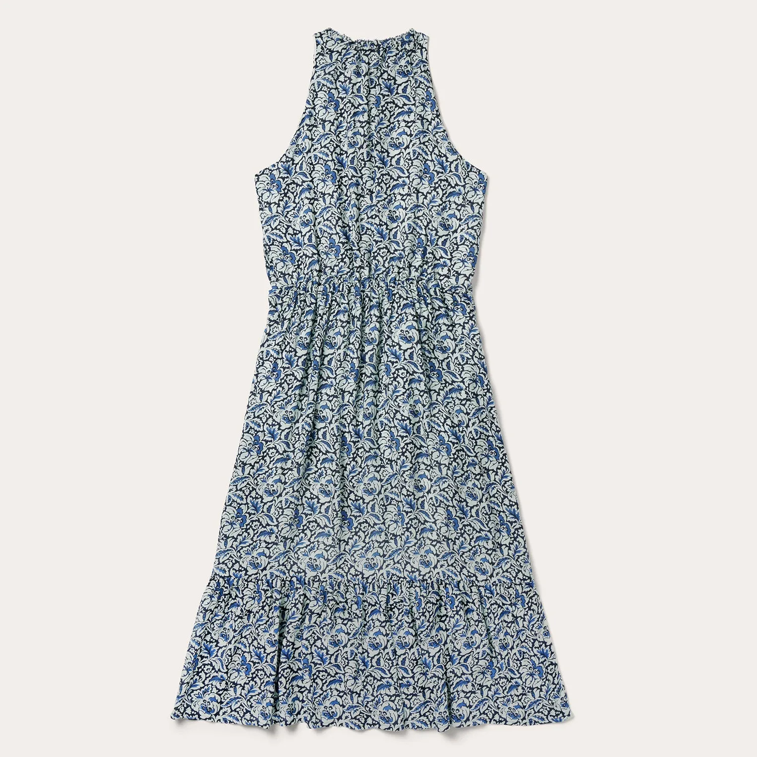 Indigo Tapestry Print Prairie Dress sold by Stetson product image thumbnail 2