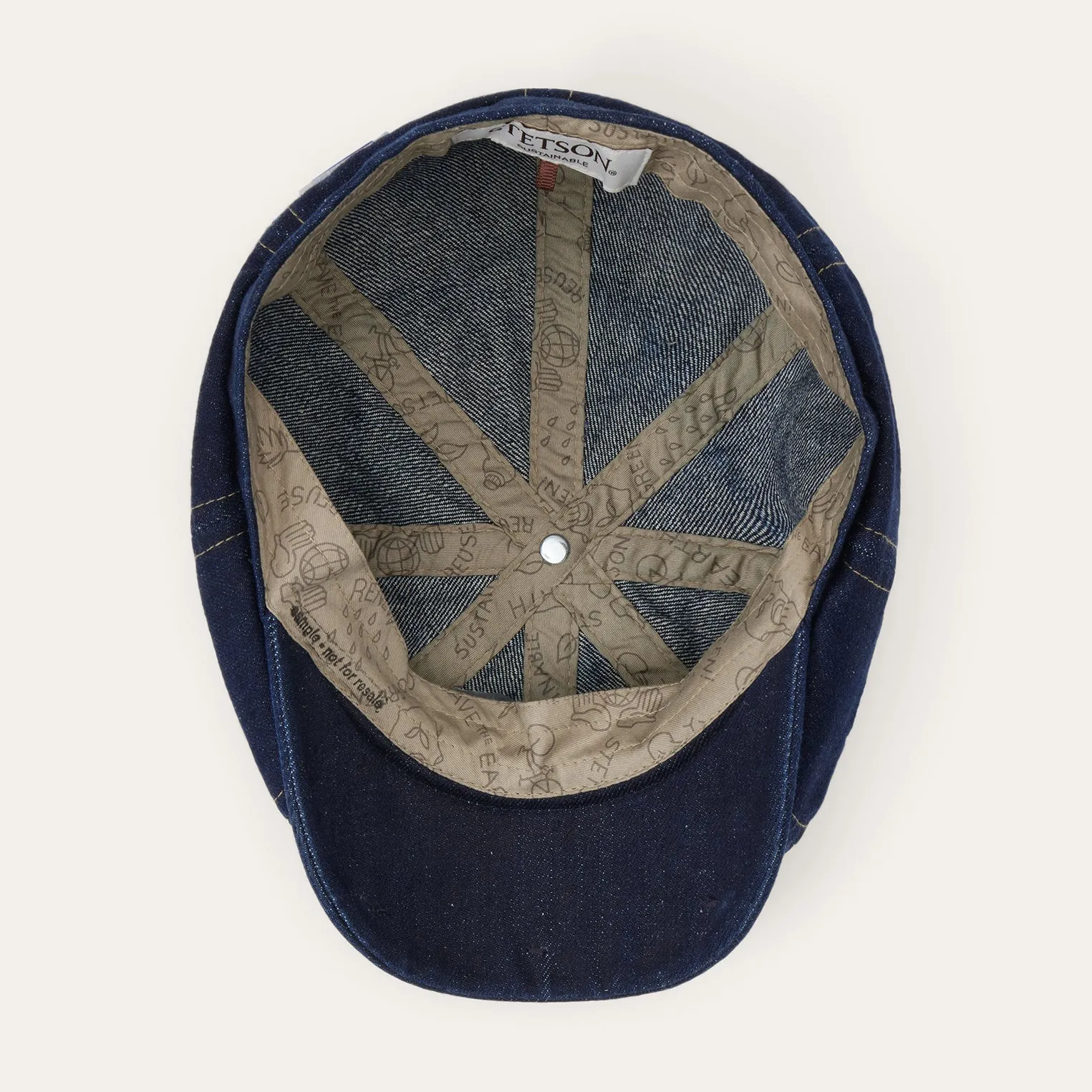 Denim Hatteras Cap sold by Stetson product image thumbnail 5