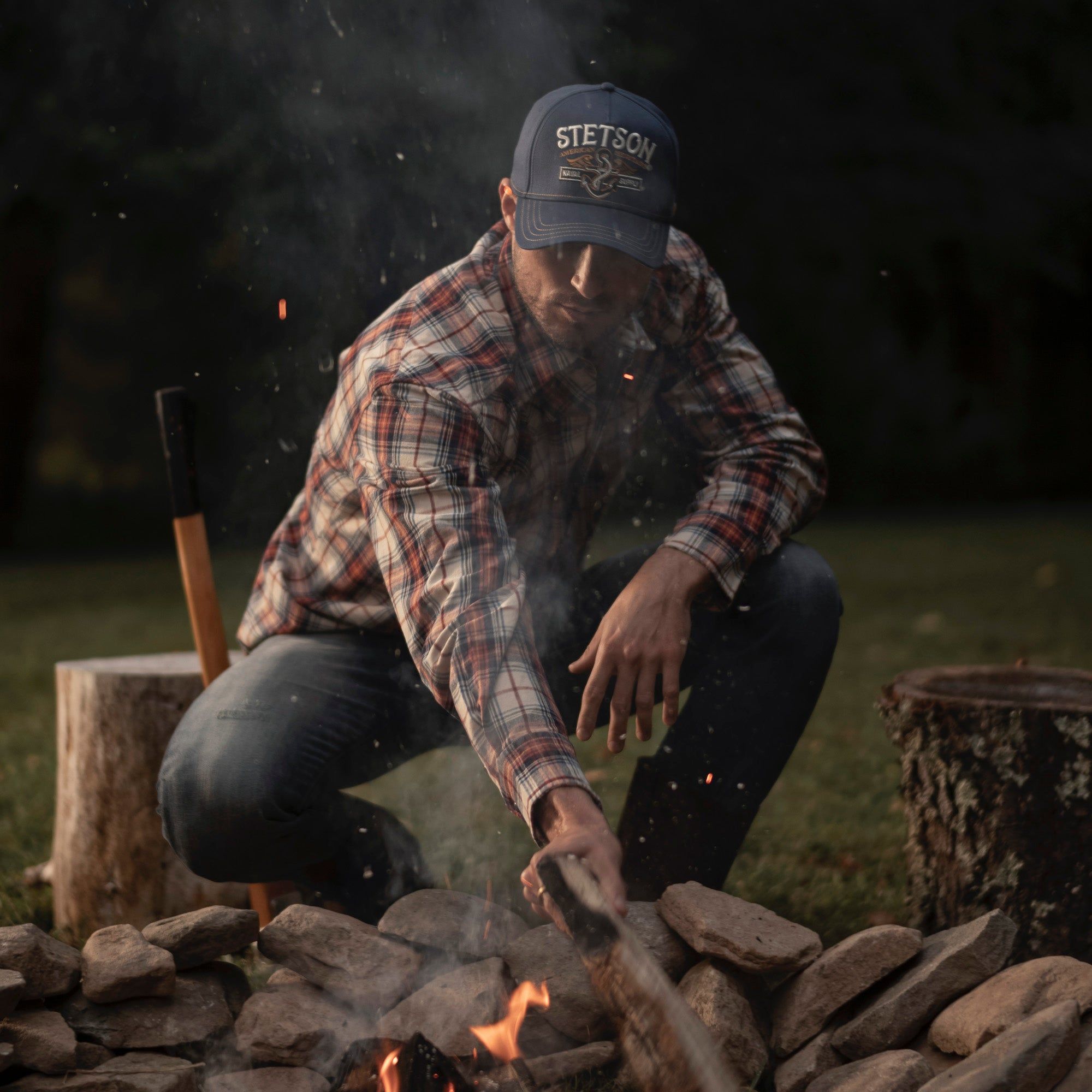 Naval Supply Trucker Cap sold by Stetson product image thumbnail 2