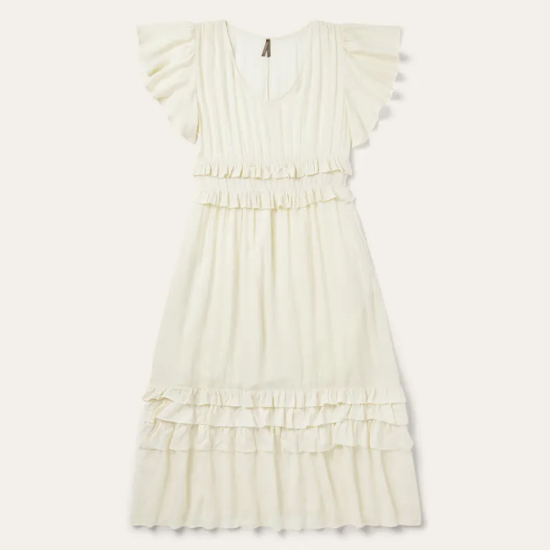 Cream Herringbone Dress sold by Stetson