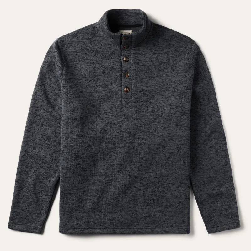 Grey Bonded Knit Sweater sold by Stetson