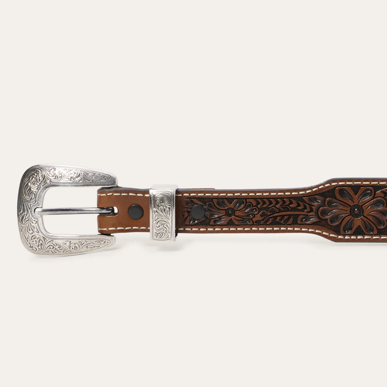 Tooled Tapered Belt sold by Stetson product image thumbnail 5