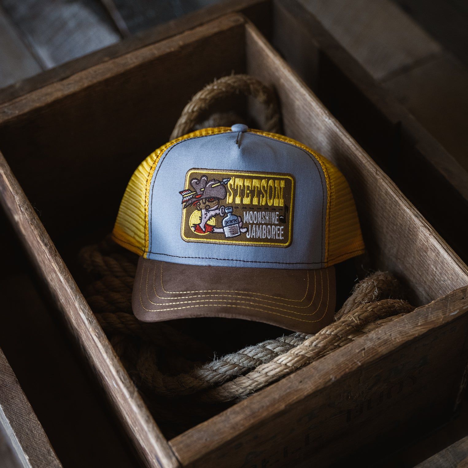 Trucker Cap Moonshine Jamboree sold by Stetson product image thumbnail 2
