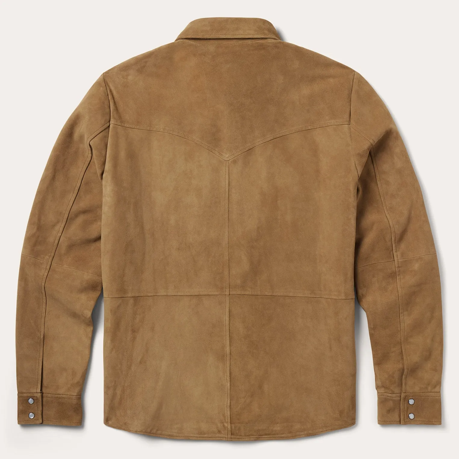 Suede Leather Shirt Jacket sold by Stetson product image thumbnail 2