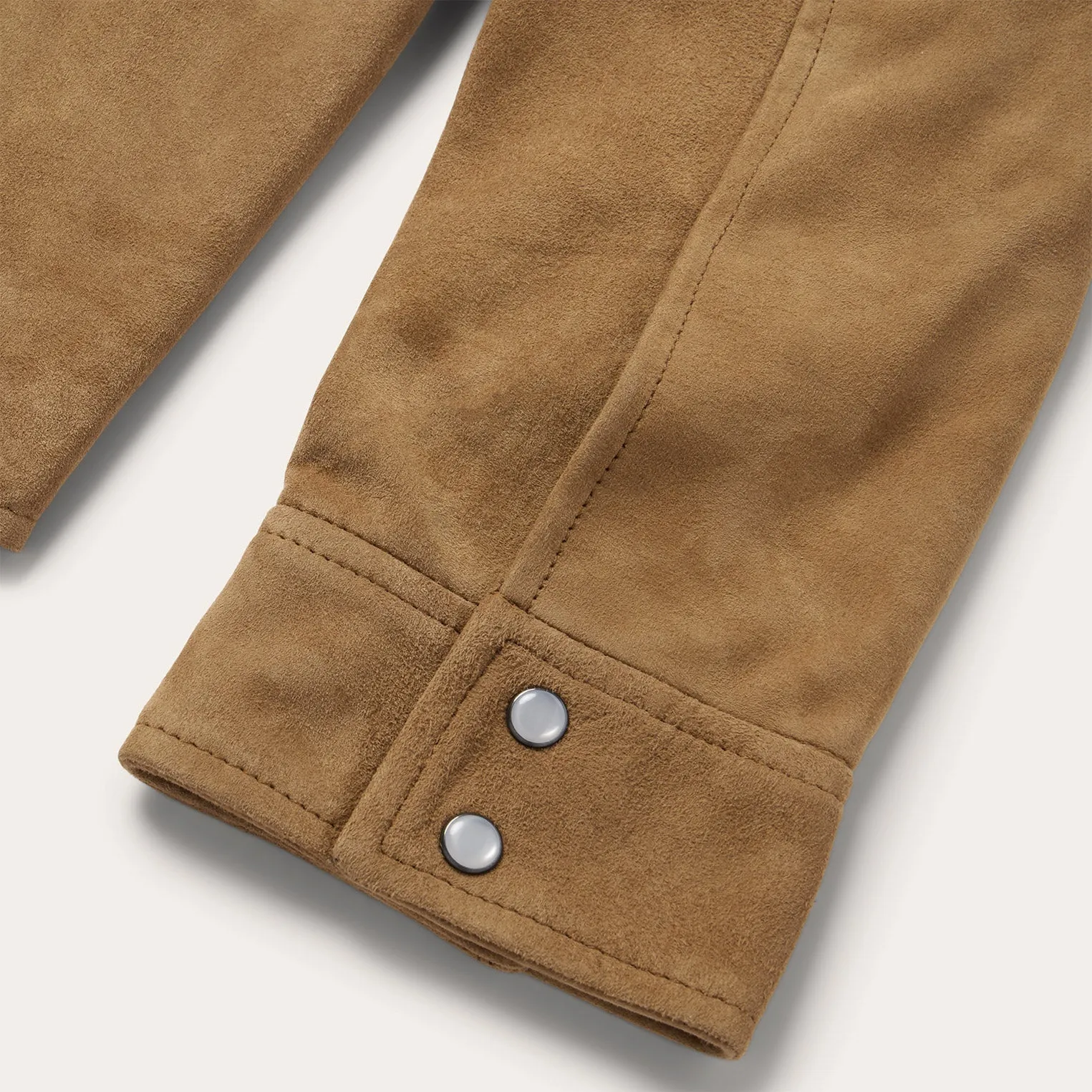 Suede Leather Shirt Jacket sold by Stetson product image thumbnail 5