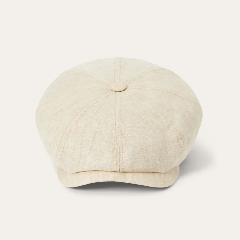 Linen Hatteras Newsboy sold by Stetson