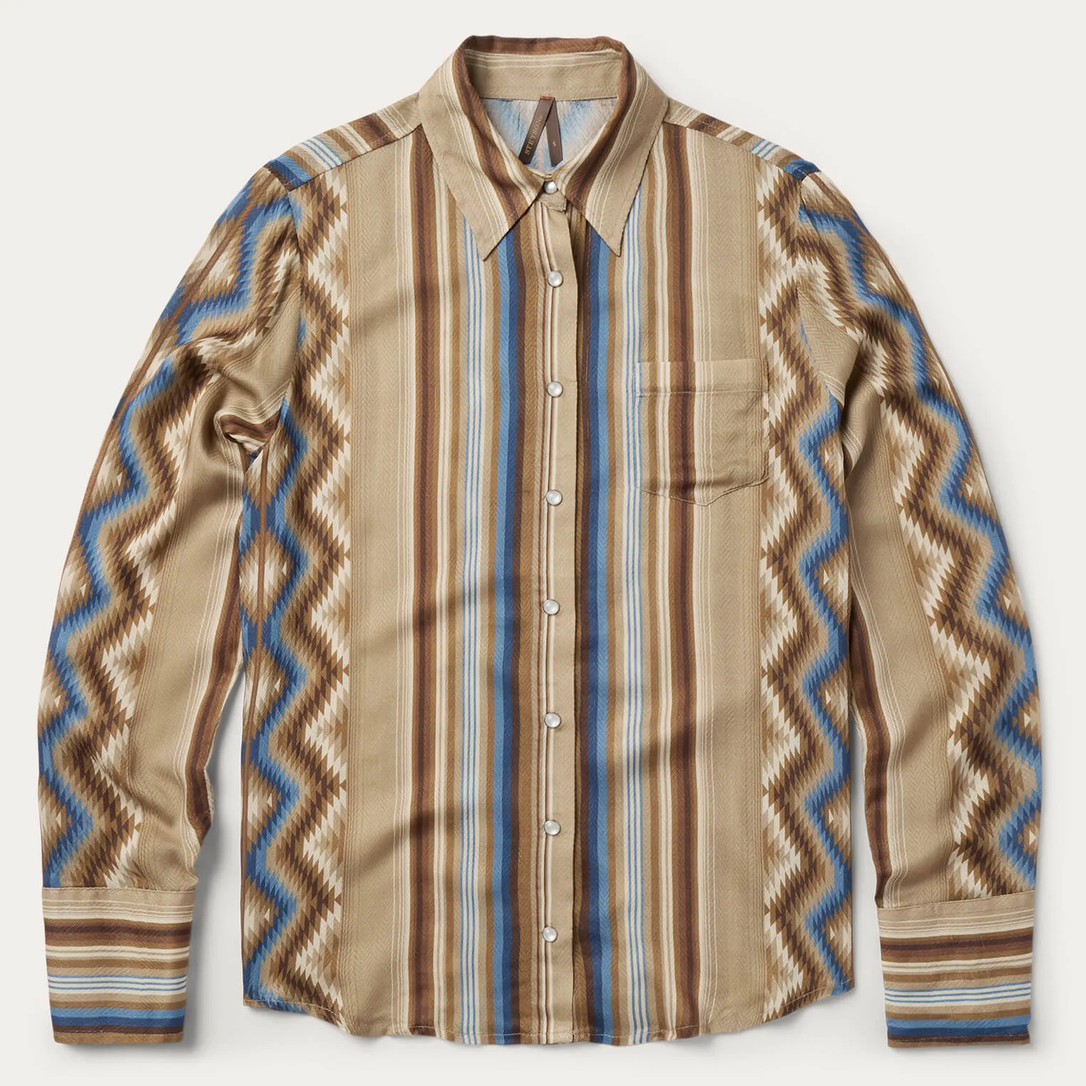 Sand Serape Print Shirt sold by Stetson