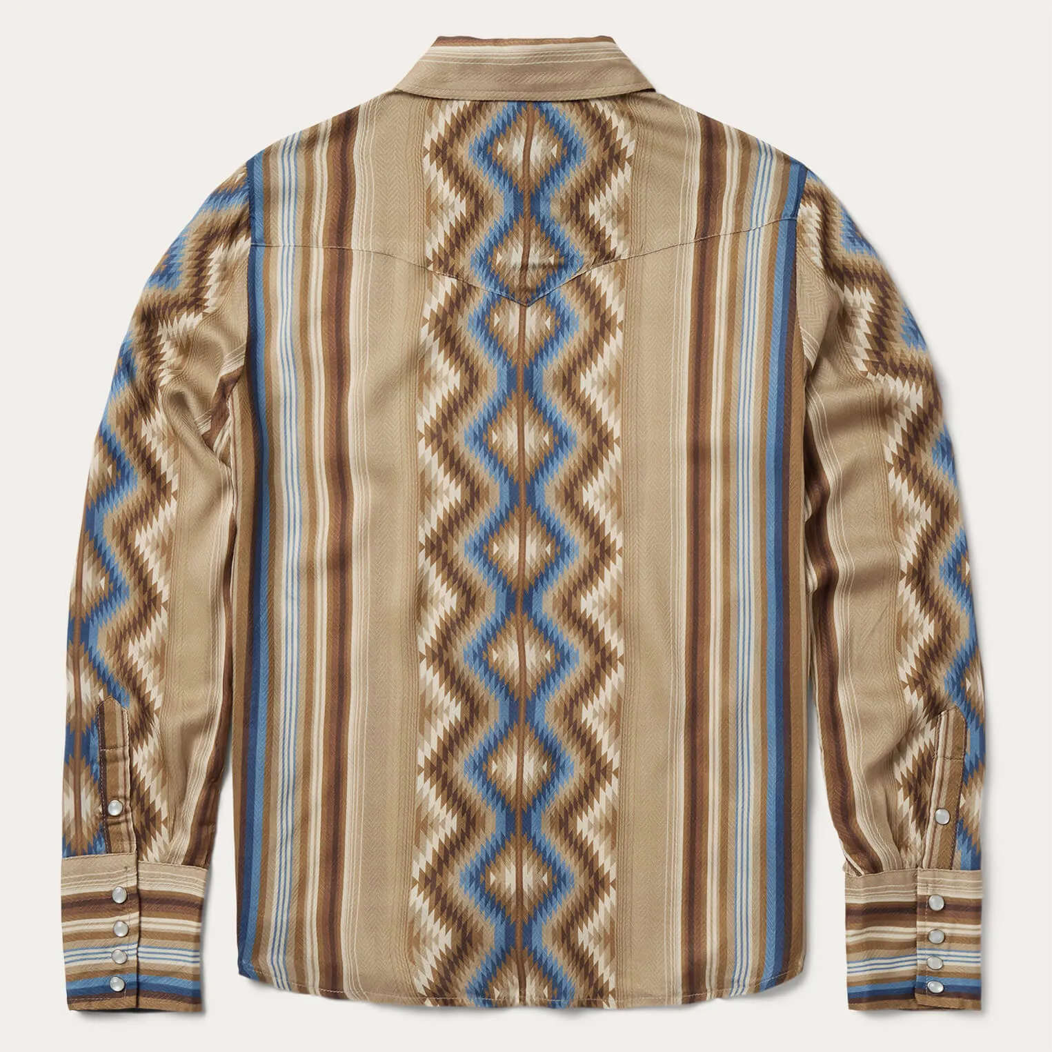 Sand Serape Print Shirt sold by Stetson product image thumbnail 2