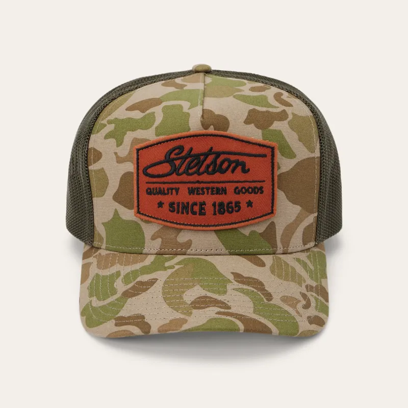 Duck Camo Trucker Cap sold by Stetson