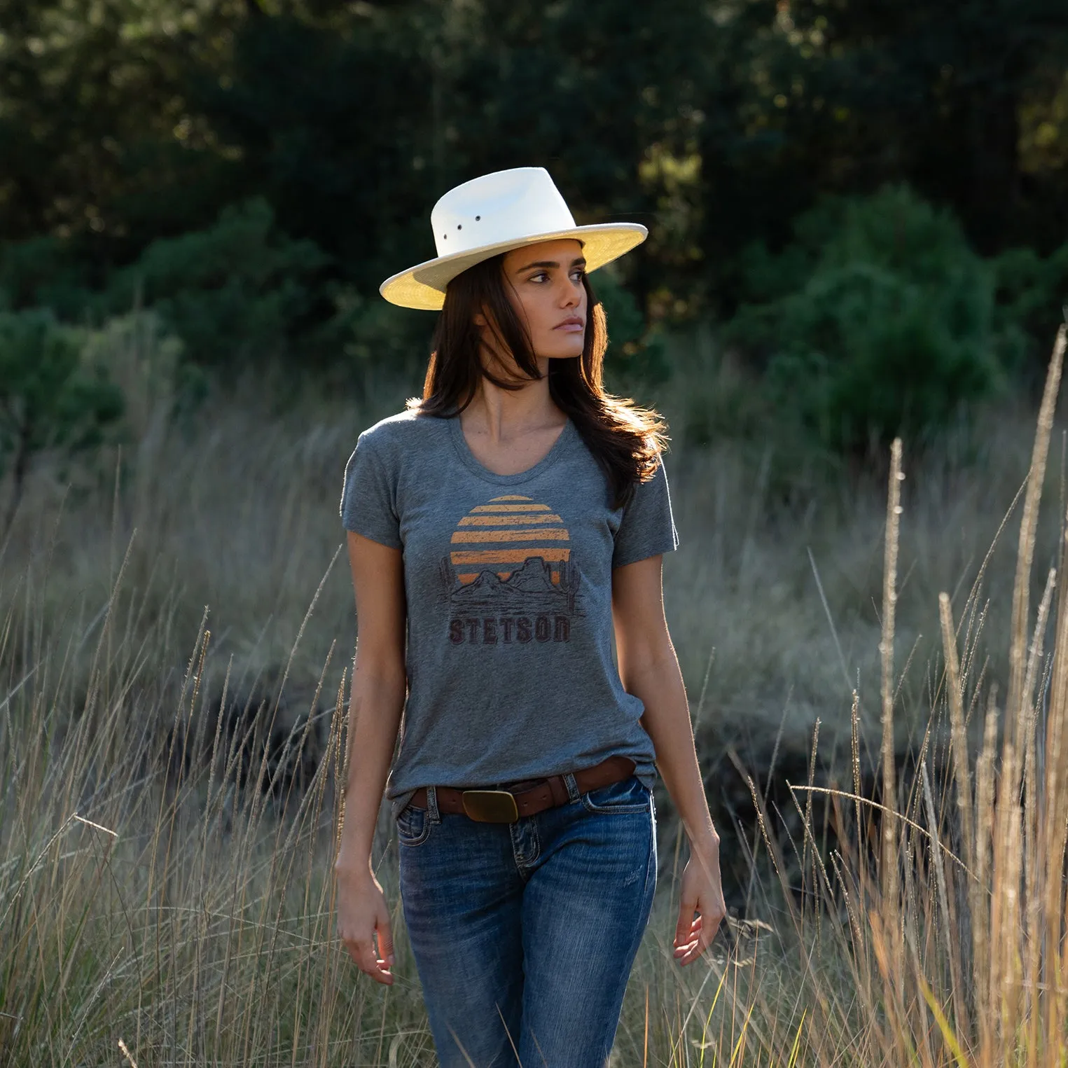 Sunset Graphic Tee sold by Stetson product image thumbnail 2