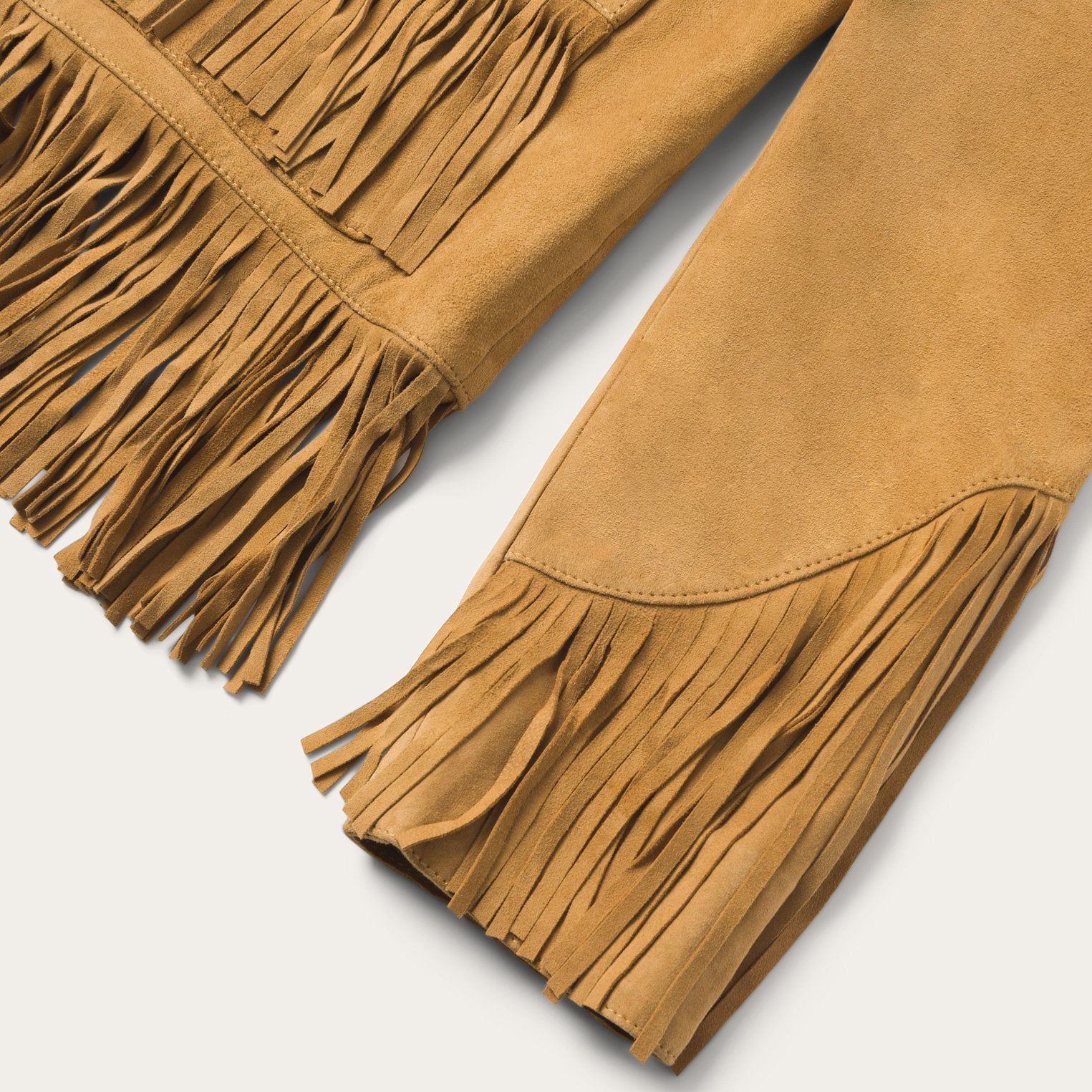 Tan Fringe Suede Jacket sold by Stetson product image thumbnail 9