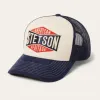 Cream American Heritage Trucker Cap sold by Stetson