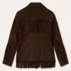 Fringe Suede Jacket sold by Stetson