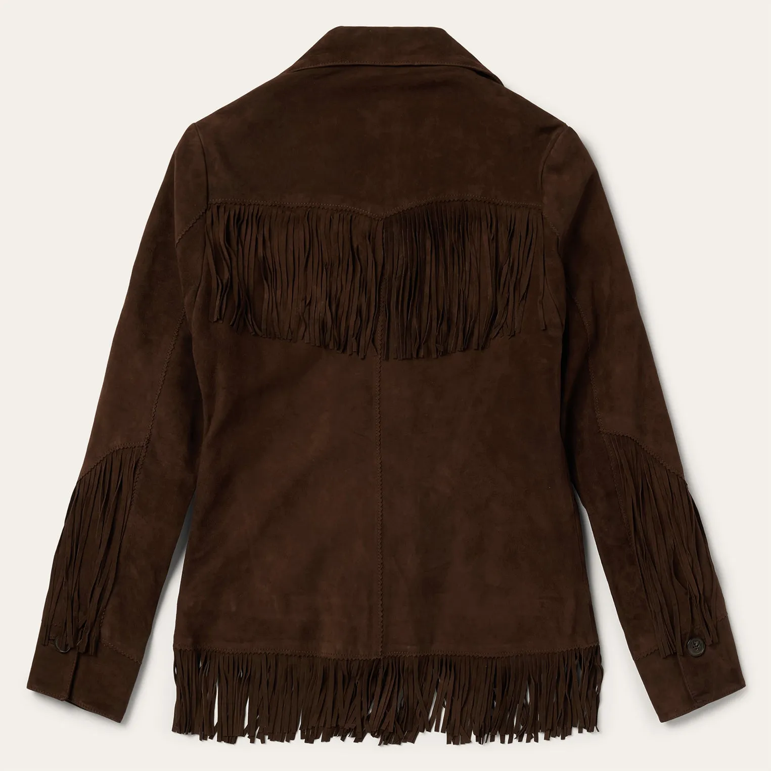 Fringe Suede Jacket sold by Stetson product image thumbnail 3