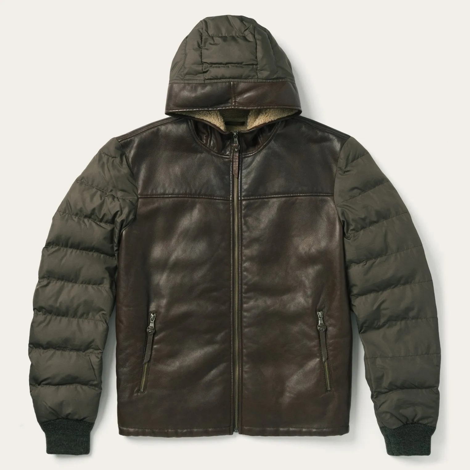 Stetson Hooded Suede Jacket sold by Stetson