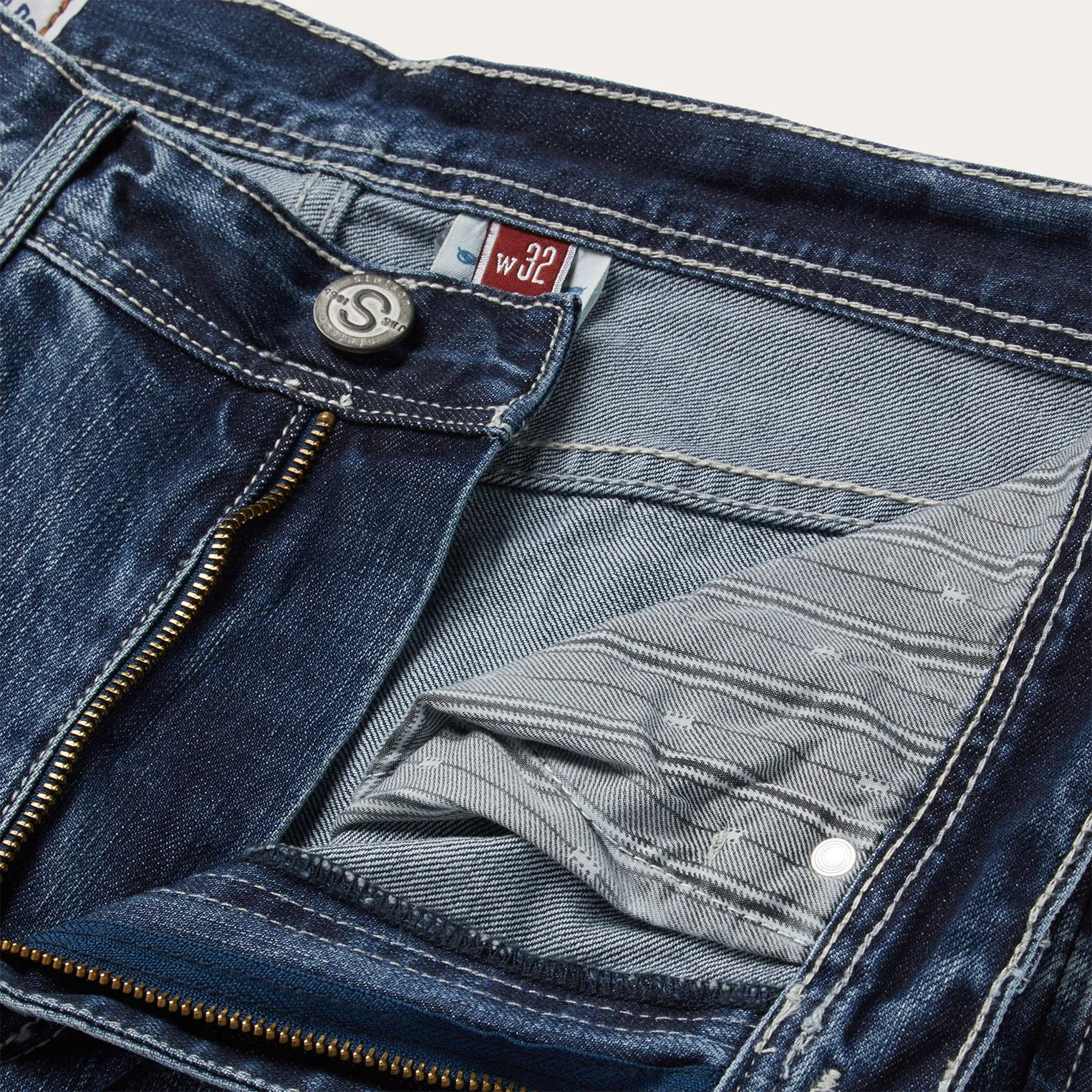 1520 Fit Standard Straight Leg Jean sold by Stetson product image thumbnail 4