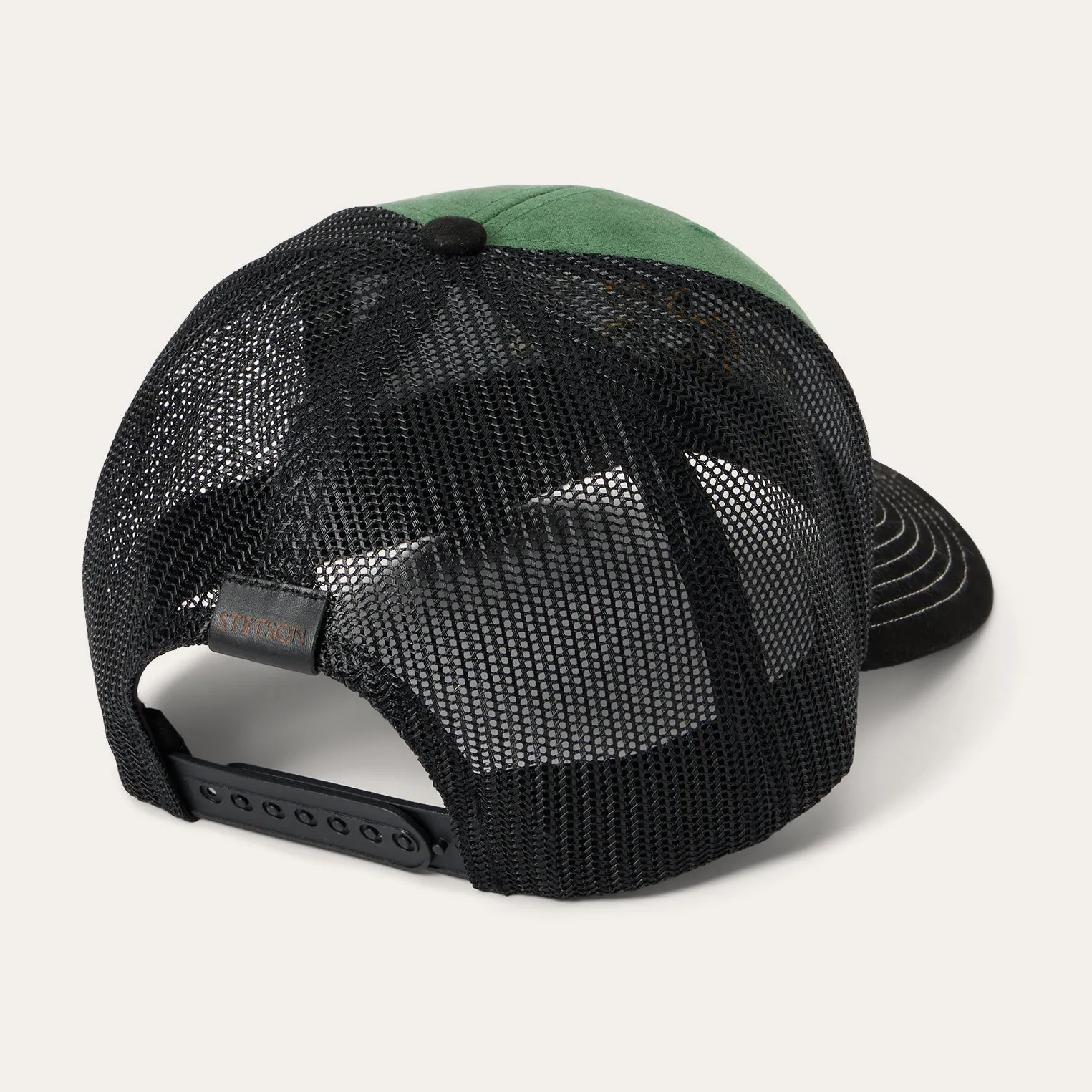 Olive Cowboy Trucker Cap sold by Stetson product image thumbnail 3