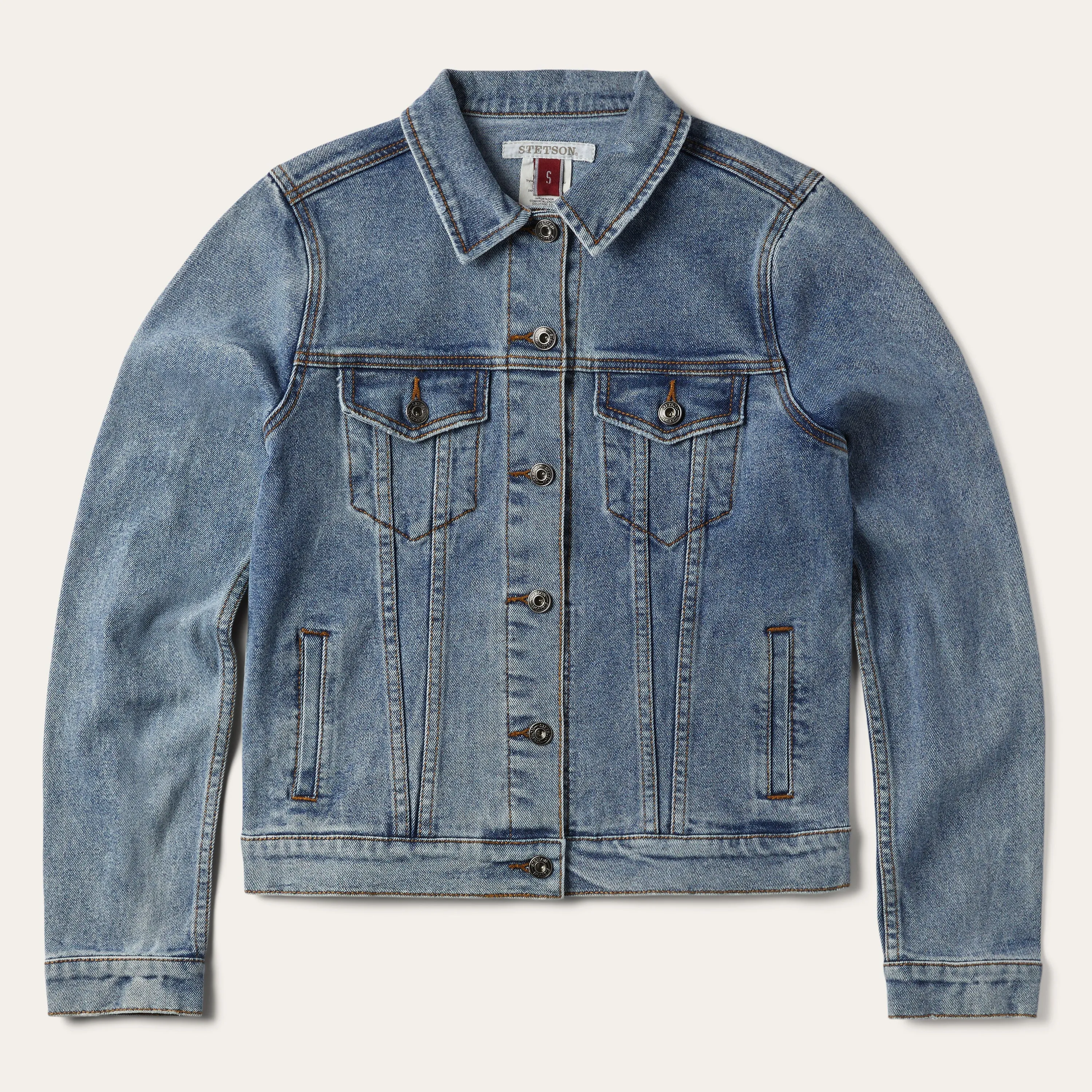 Stretch Denim Jacket sold by Stetson
