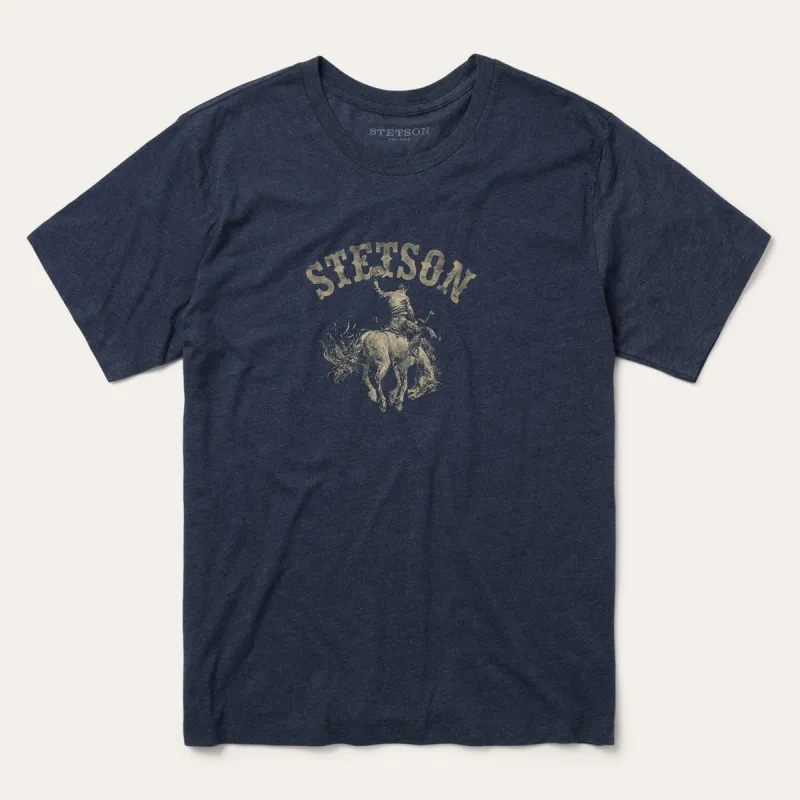 Bucking Bronco Graphic Tee sold by Stetson