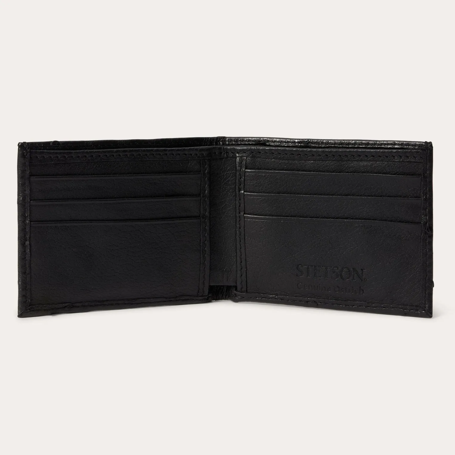 Ostrich Bi-Fold Wallet sold by Stetson product image thumbnail 5