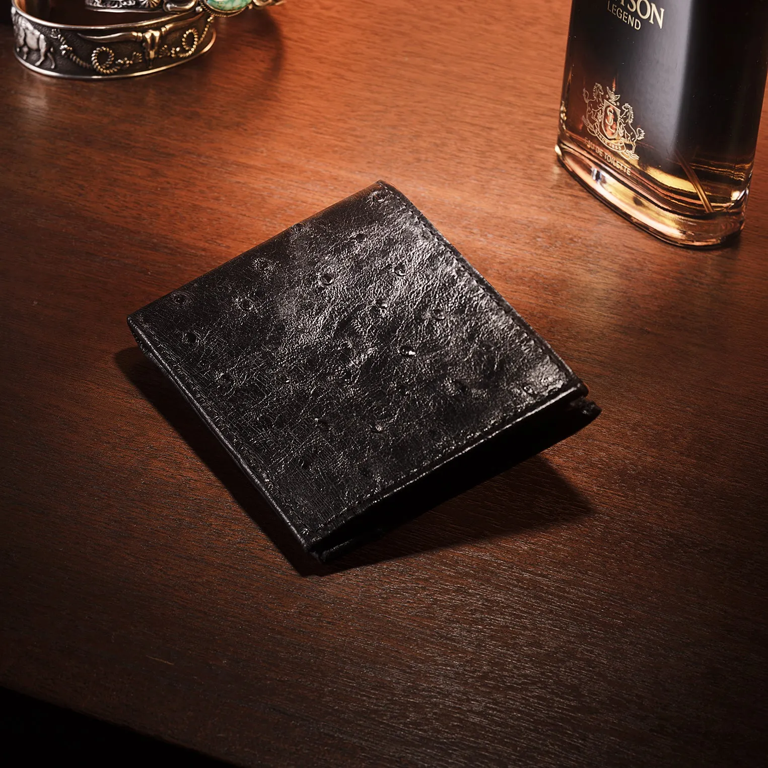 Ostrich Bi-Fold Wallet sold by Stetson product image thumbnail 3