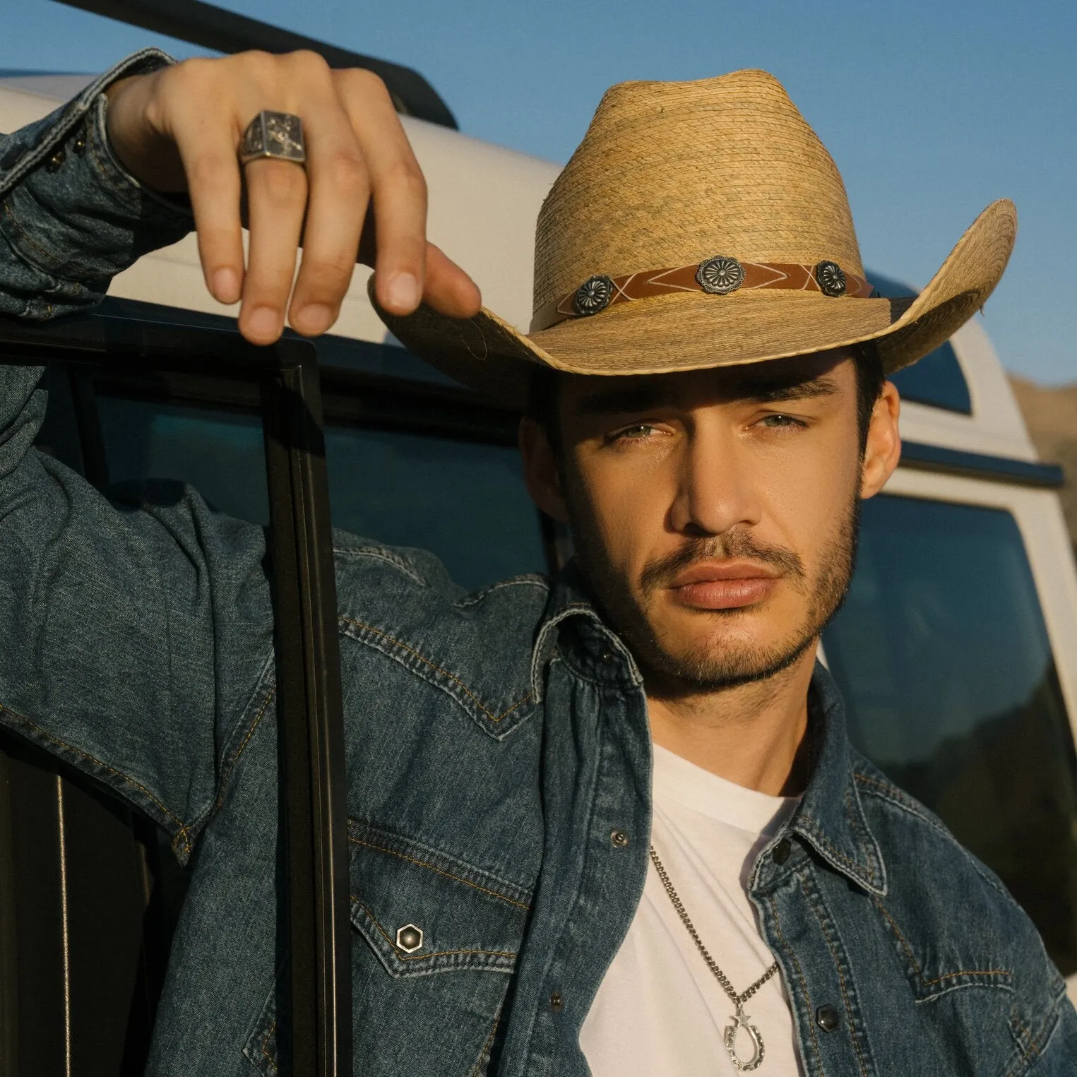 Cowhand Mexican Palm Cowboy Hat sold by Stetson product image thumbnail 4