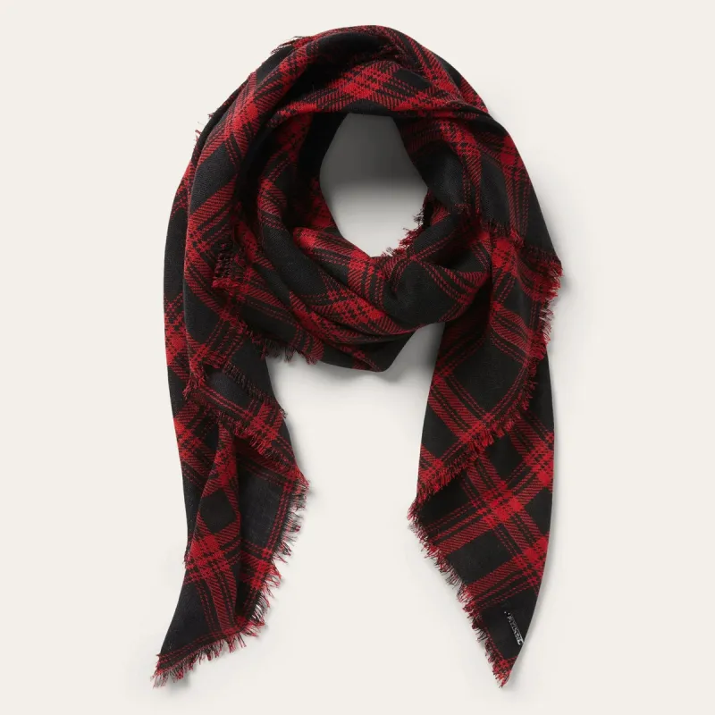 Scarf Shadow Plaid sold by Stetson