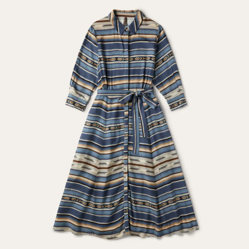 Indigo Serape Print Dress sold by Stetson