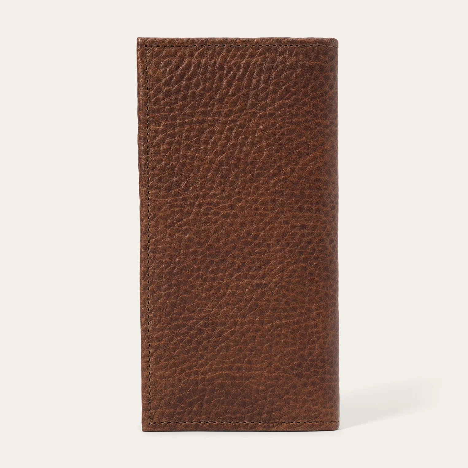 Bison Leather Stetson Rivet Checkbook Wallet sold by Stetson product image thumbnail 3
