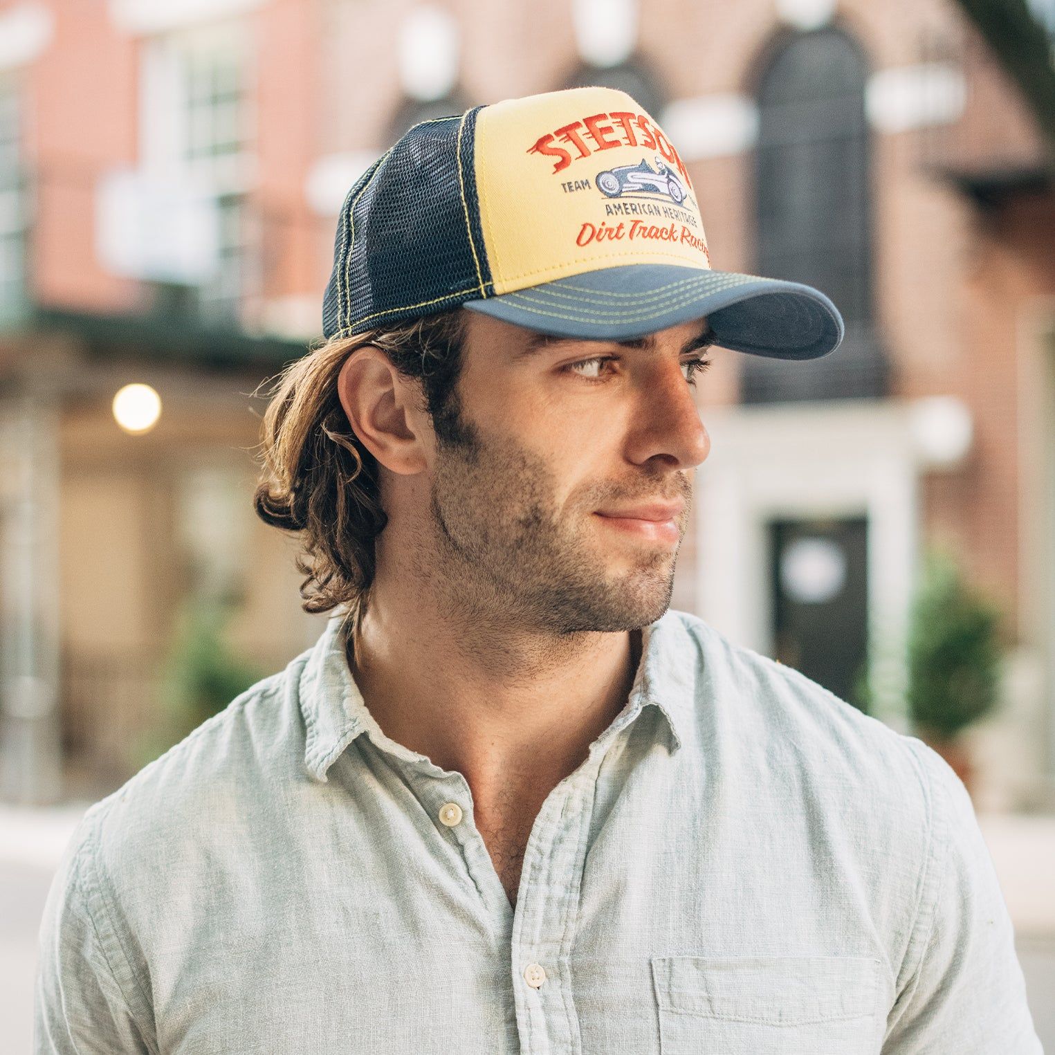 Racing Trucker Cap sold by Stetson product image thumbnail 2