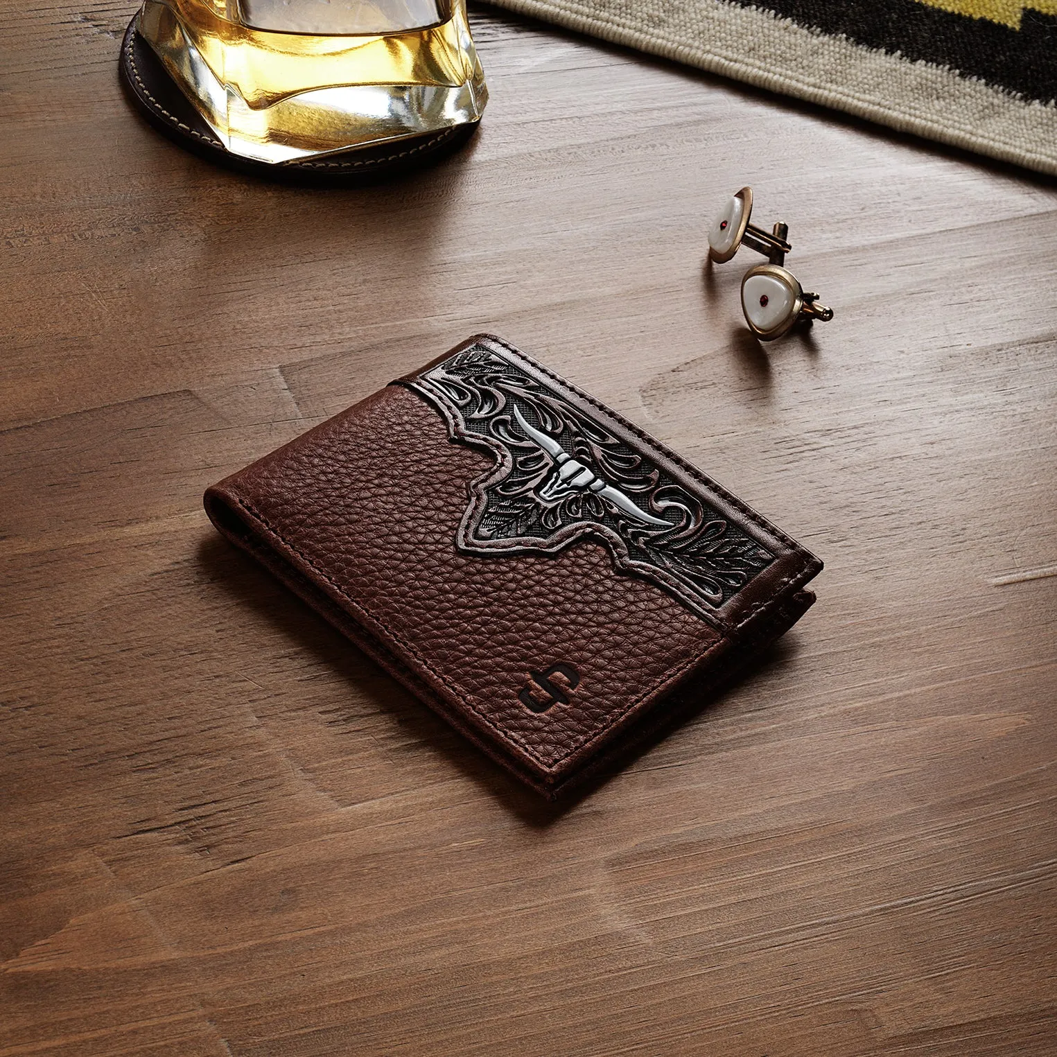 Steer Head Bi-Fold Wallet sold by Stetson product image thumbnail 2