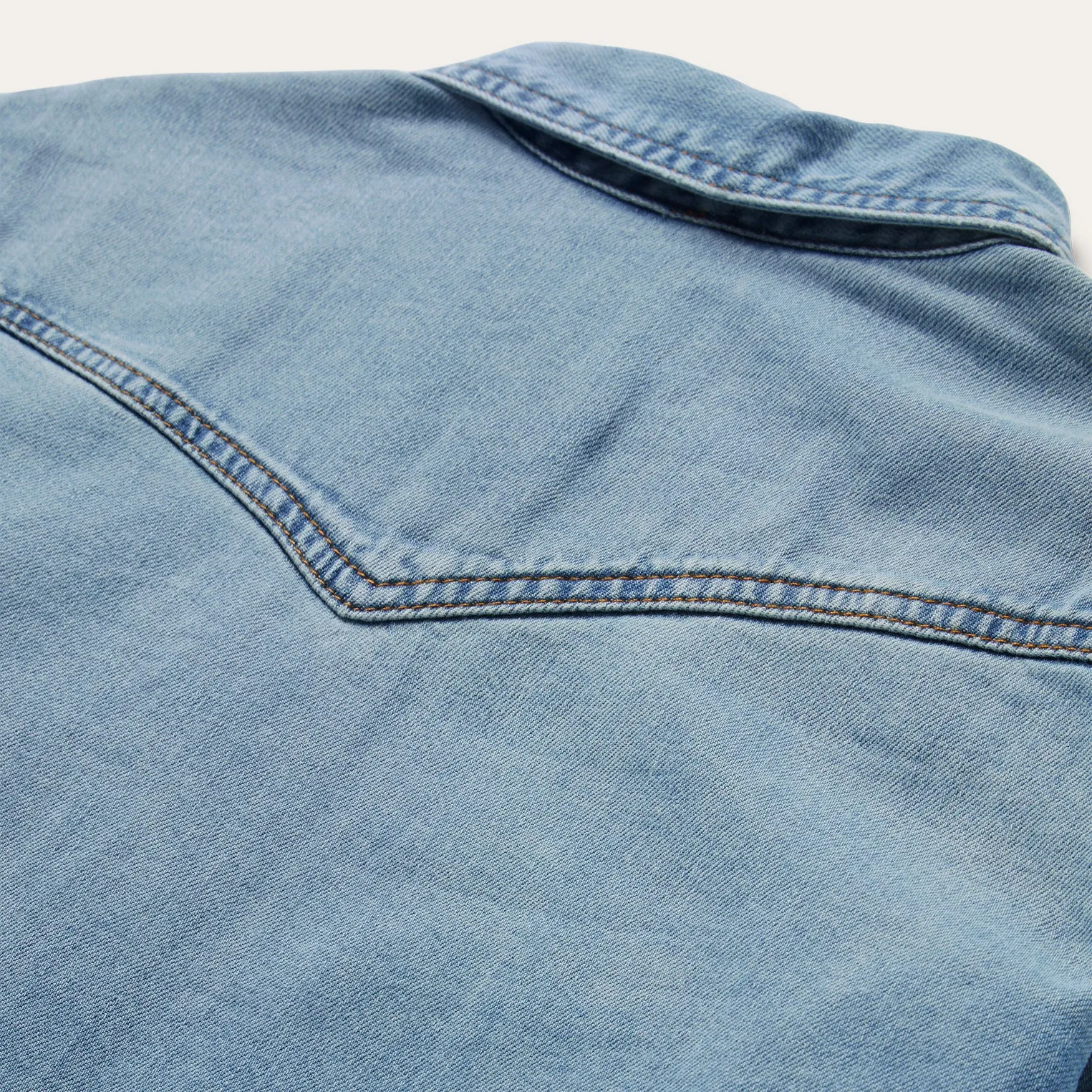 Loose Fit Denim Shirt sold by Stetson product image thumbnail 5