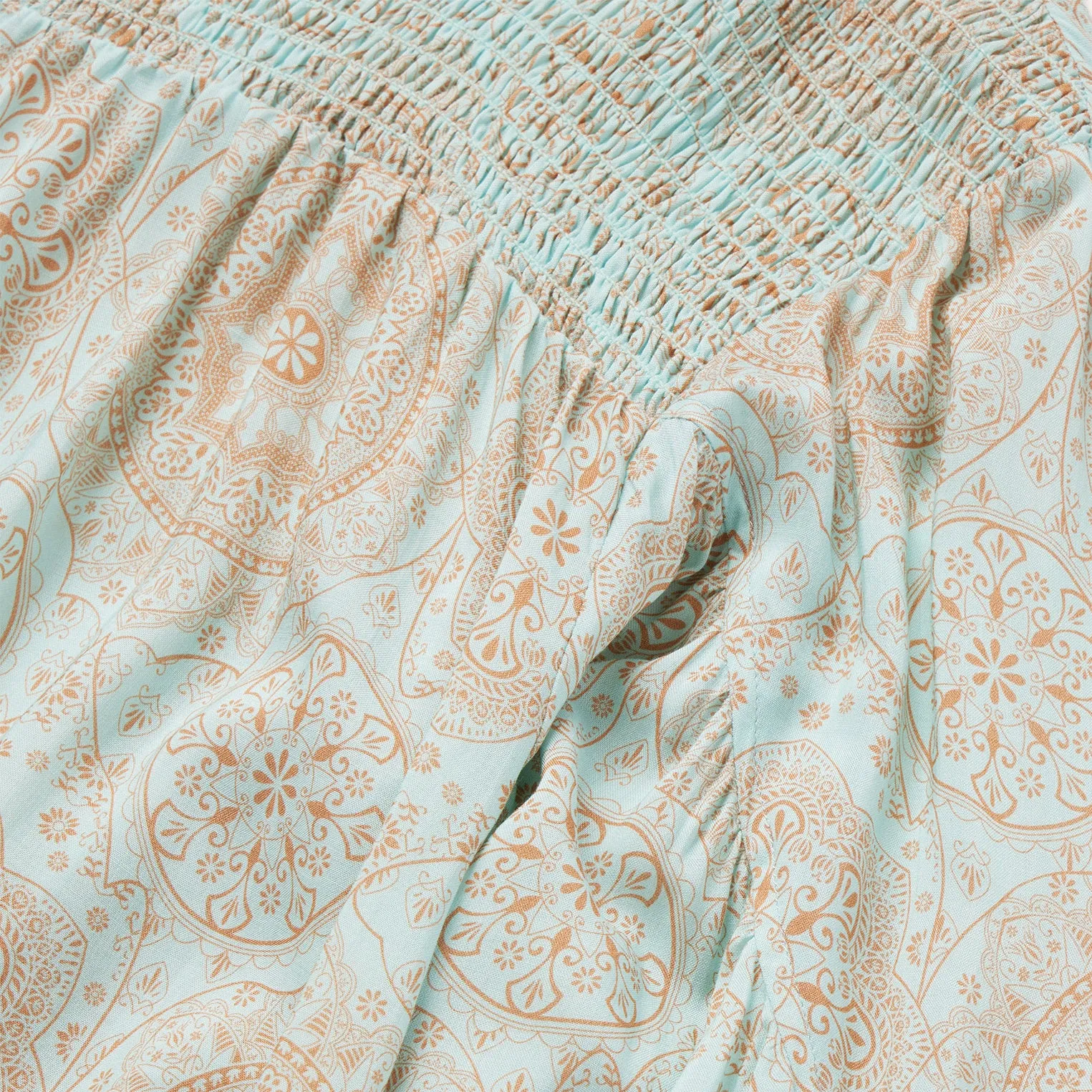 Mandala Print Peasant Blouse sold by Stetson product image thumbnail 4