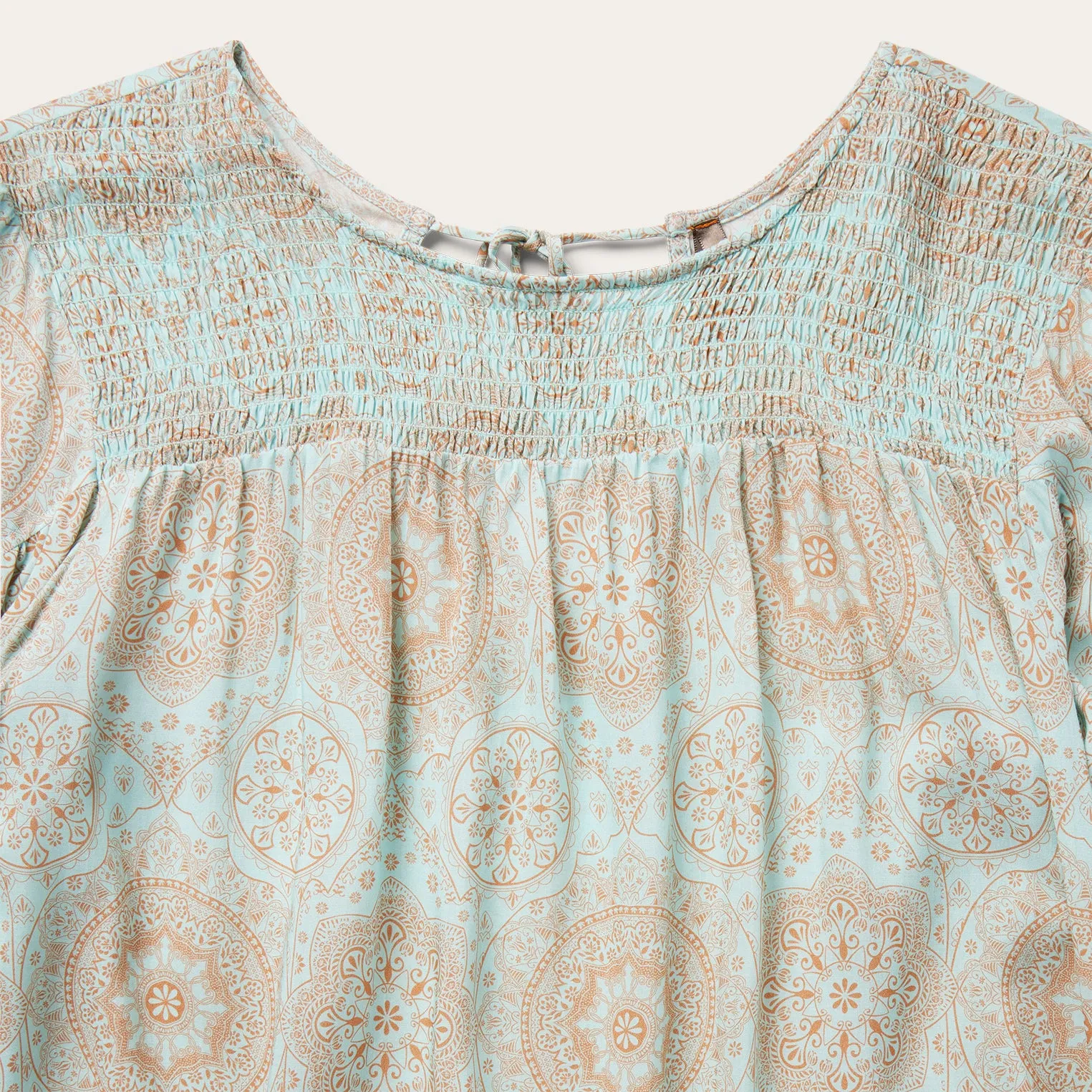 Mandala Print Peasant Blouse sold by Stetson product image thumbnail 3