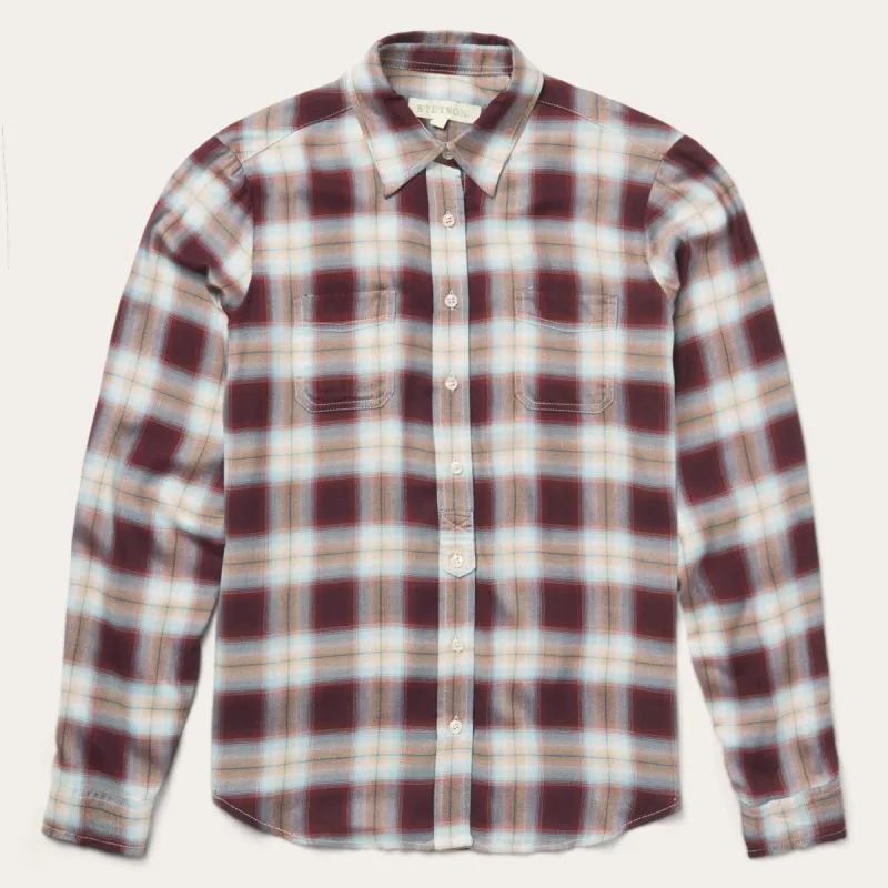 Harvest Plaid Shirt sold by Stetson