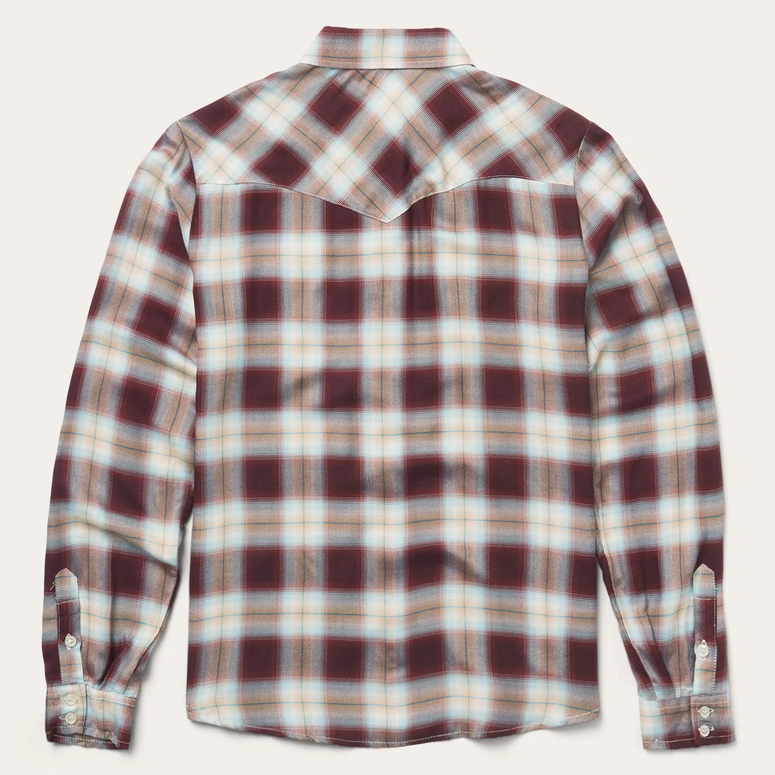 Harvest Plaid Shirt sold by Stetson product image thumbnail 2
