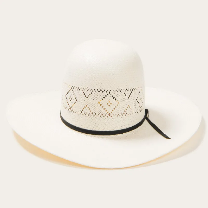 Saddleman 10X Open Crown Straw Cowboy Hat sold by Stetson