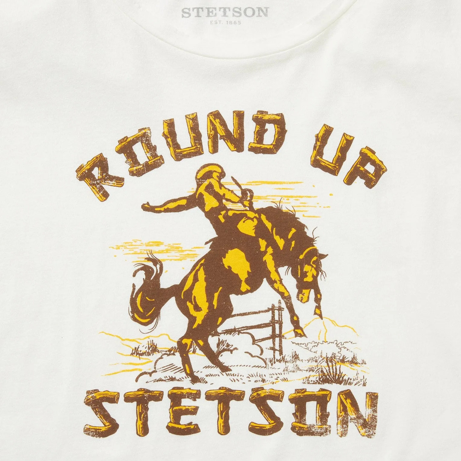 "Round Up" Stetson Vintage Tee sold by Stetson product image thumbnail 3